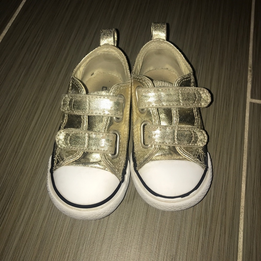Toddler Gold Converse
